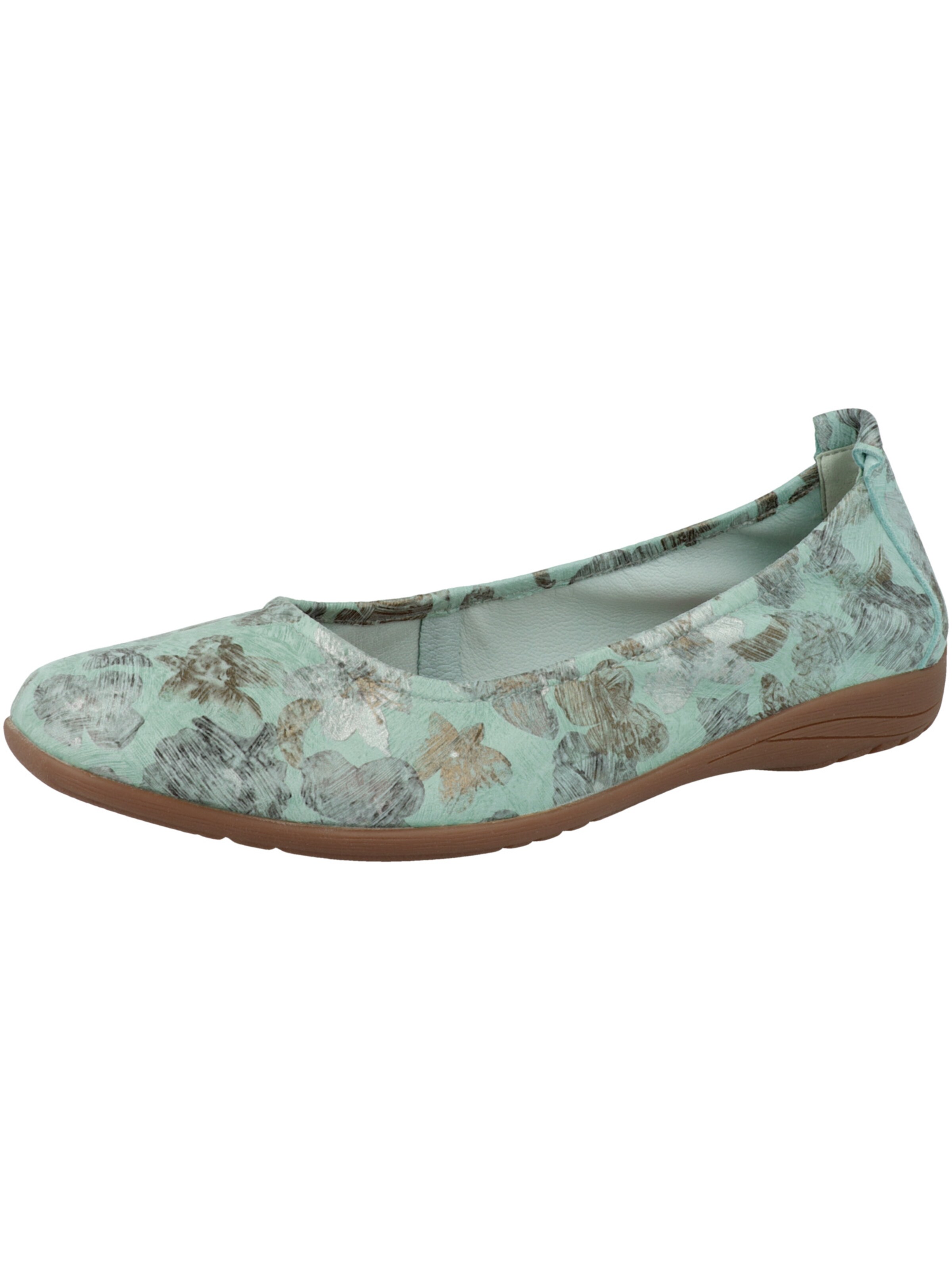 JOSEF SEIBEL Ballerina 'Fenja 01' in Grün: Vorderseite