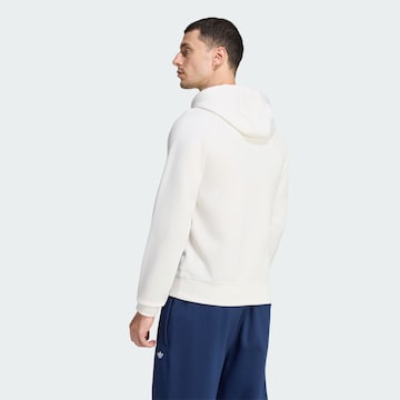 Sweat-shirt 'Trefoil Essentials' ADIDAS ORIGINALS en blanc