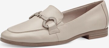 TAMARIS - Sapato Slip-on em bege: frente