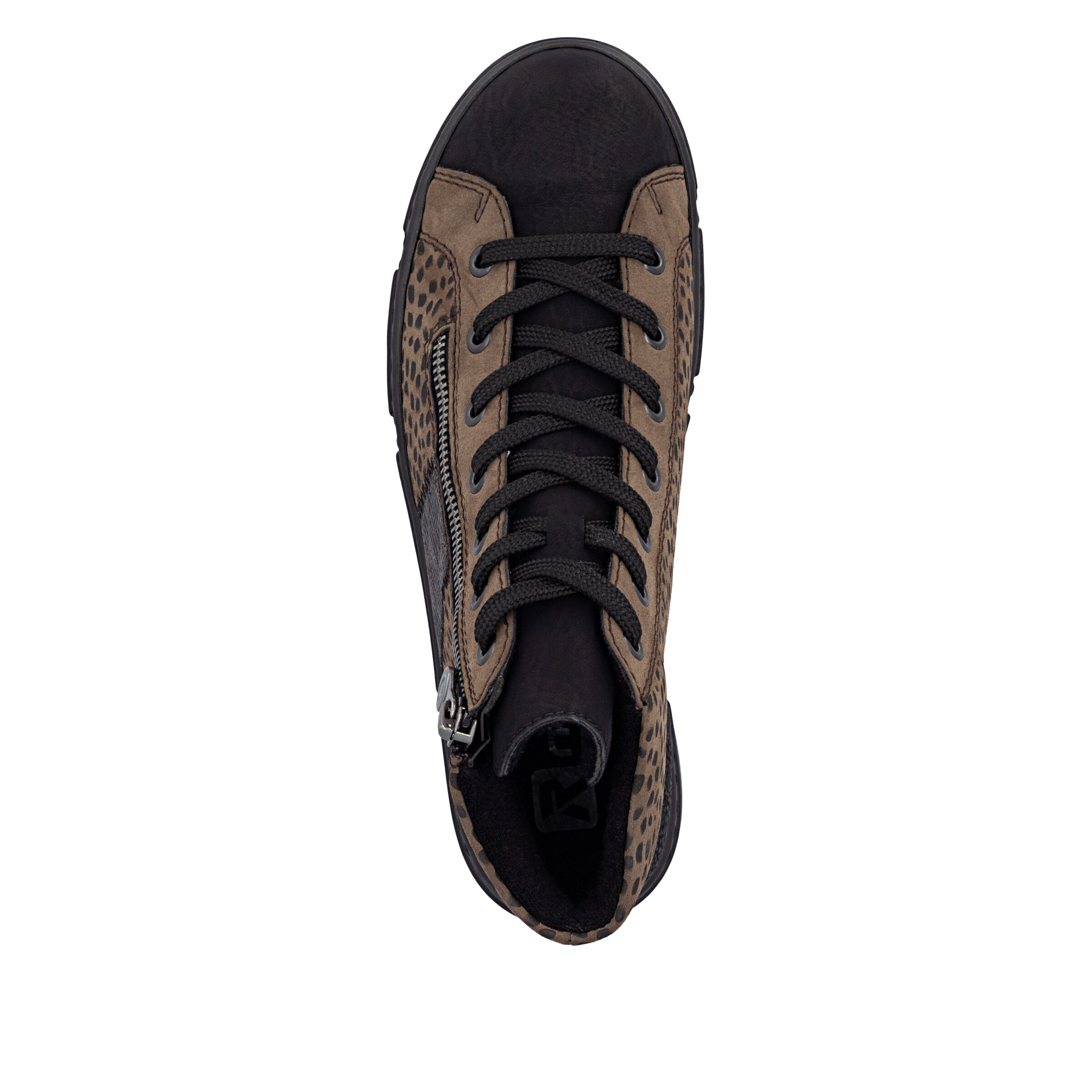 Baskets basses Rieker en marron