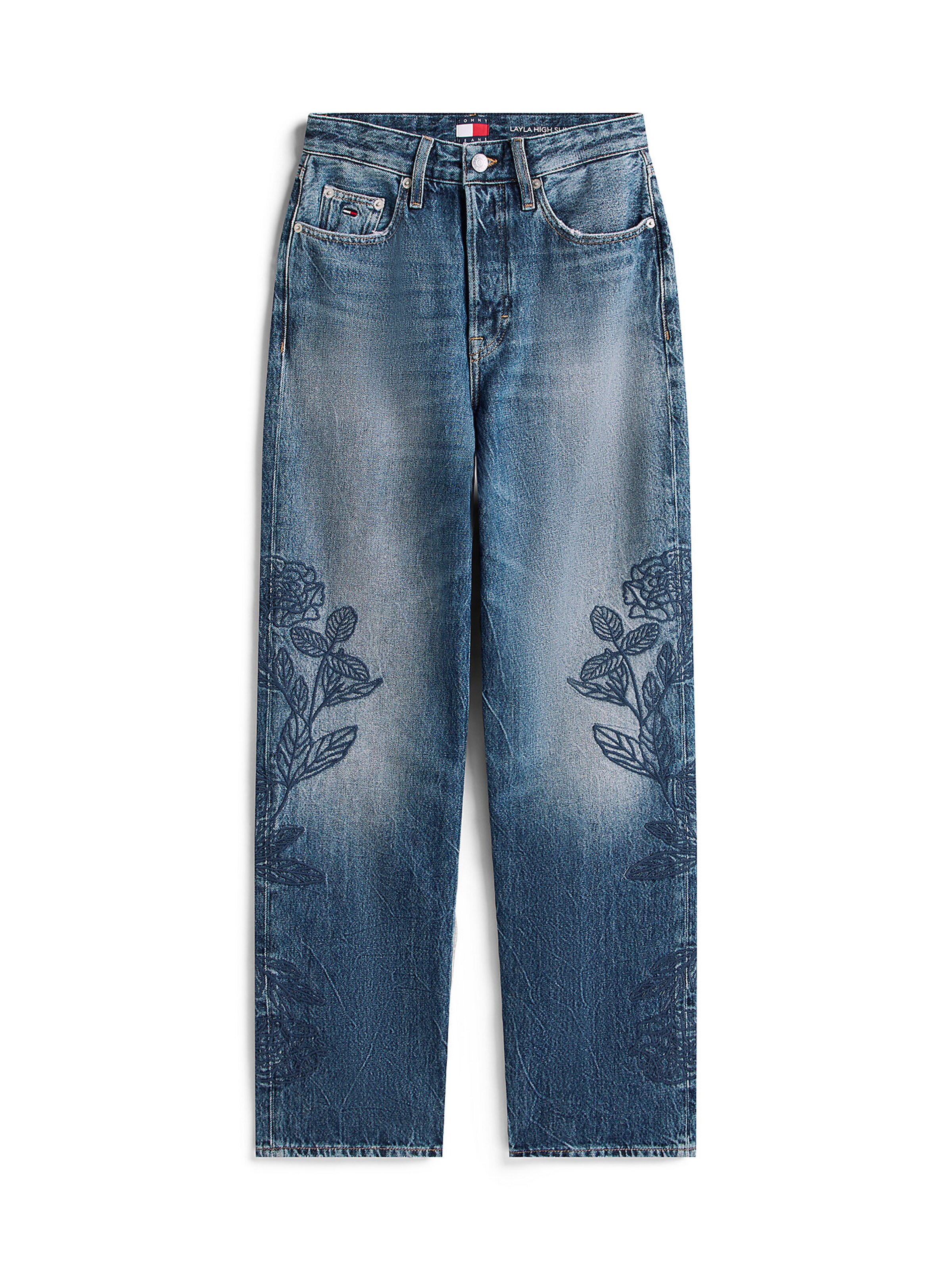 Tommy Jeans Regular Jeans in Blue: front