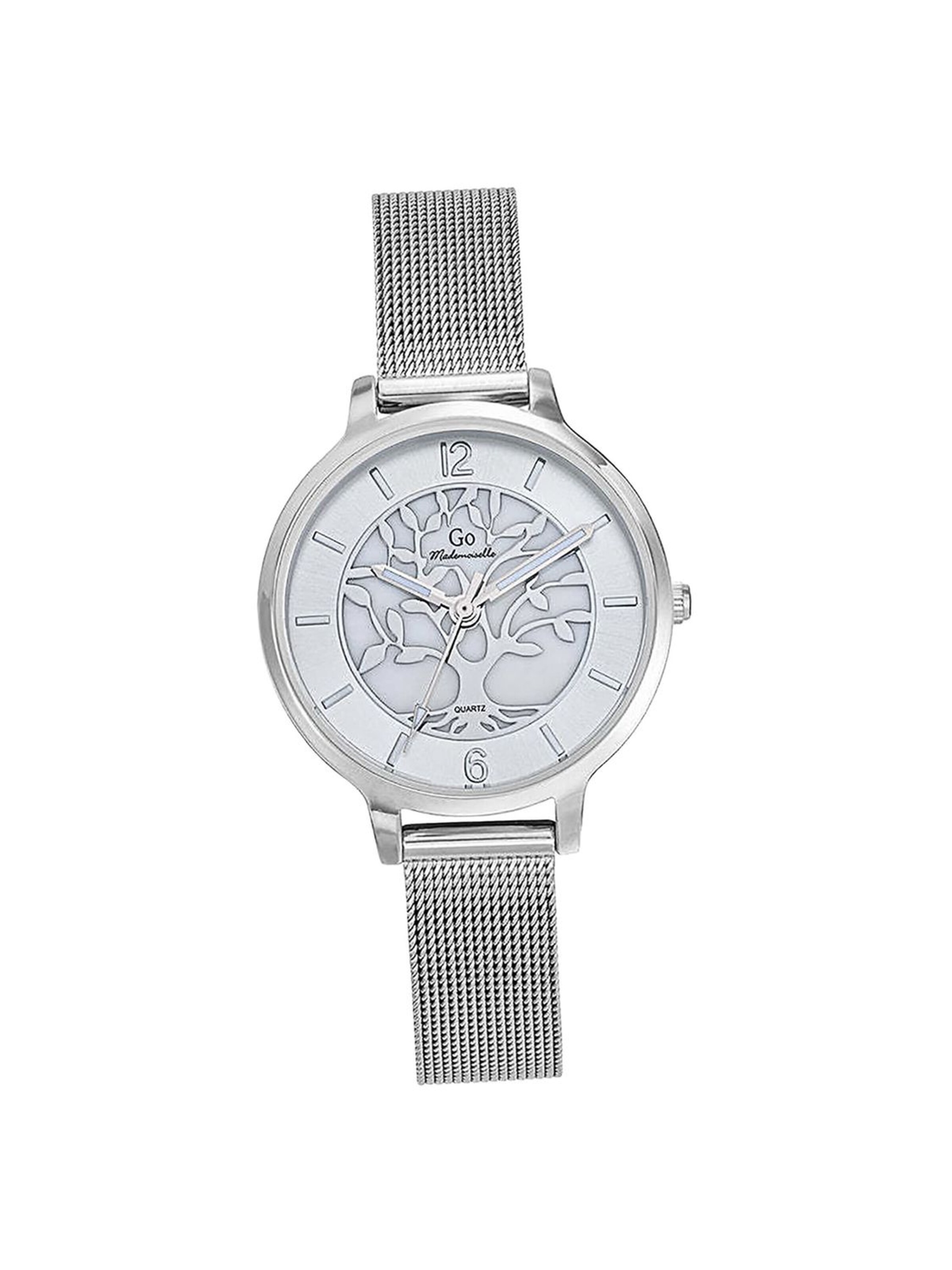GO GirlOnly Analoog horloge in Zilver: voorkant