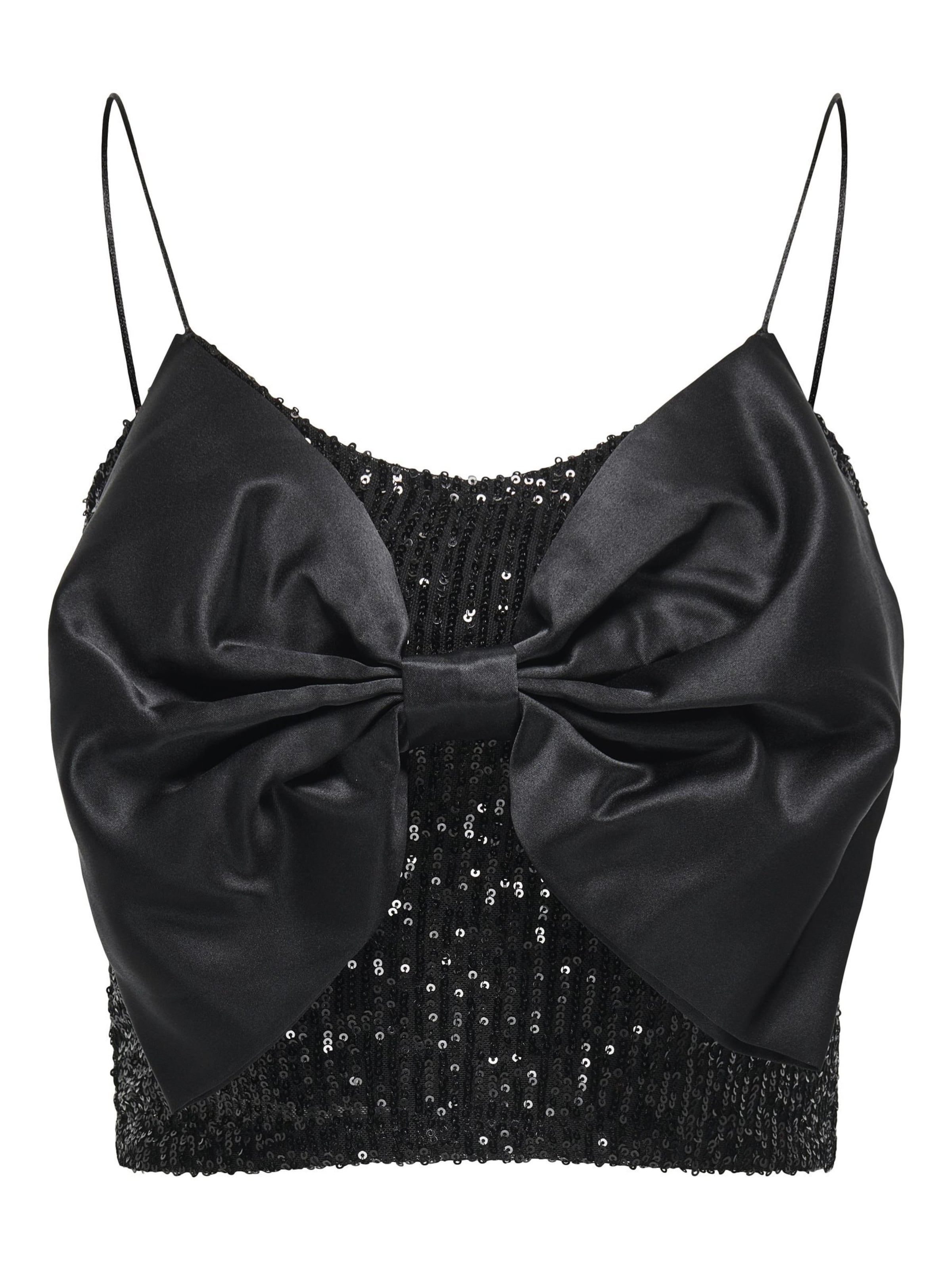 ONLY - Top 'ANA' en negro: frente