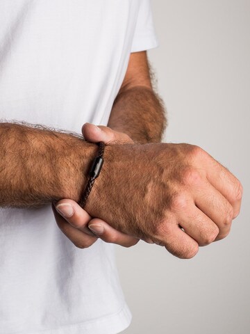 Akitsune Armband 'Silvus' in Braun