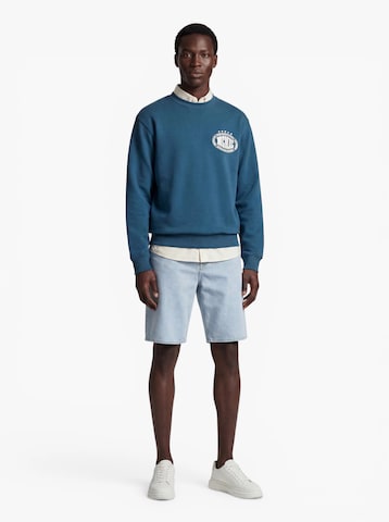 Sweat-shirt 'JCOFADE' JACK & JONES en bleu