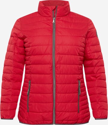 Veste outdoor KILLTEC en rouge : devant