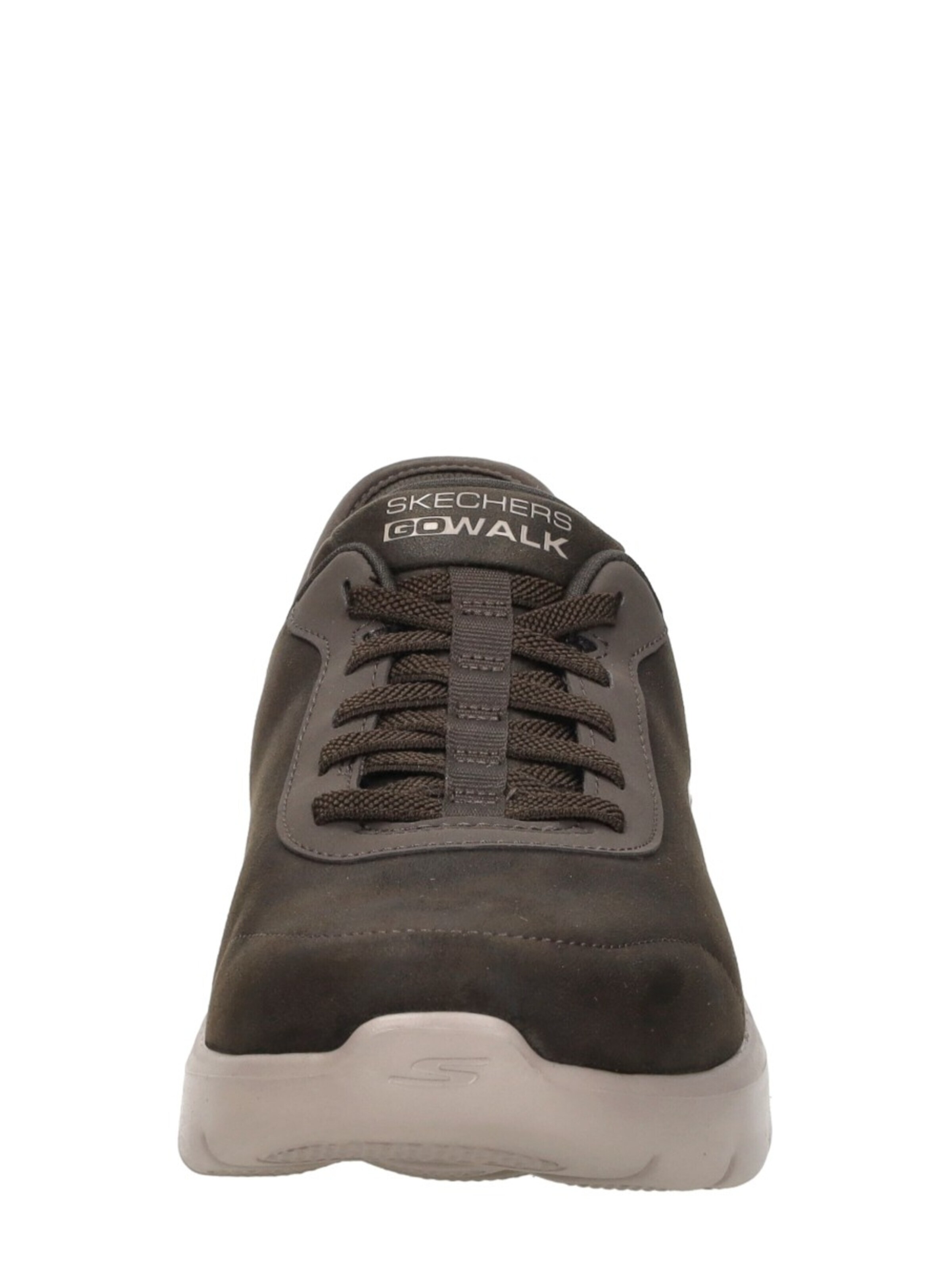Baskets basses 'Slip-Ins: Go Walk Flex' SKECHERS en marron