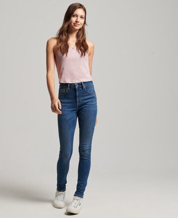 Superdry Skinny Jeans in Blauw