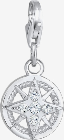 Nenalina Charm Kompass in Silber: predná strana