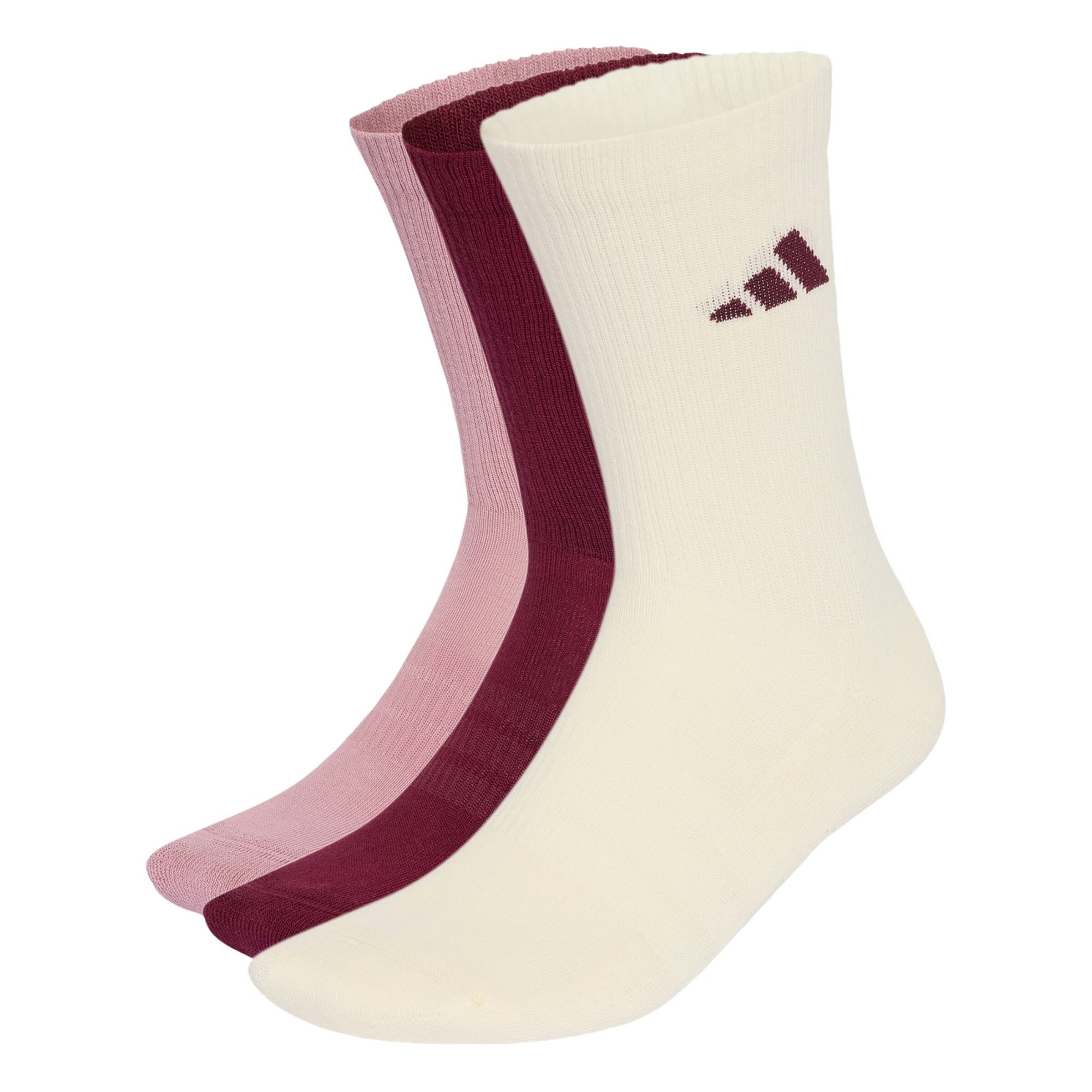 ADIDAS PERFORMANCE Sports socks 'Ess' in Beige: front
