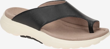 GABOR T-Bar Sandals 'Dianette' in Black: front