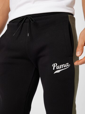 PUMA Tapered Hose 'Team T7' in Schwarz