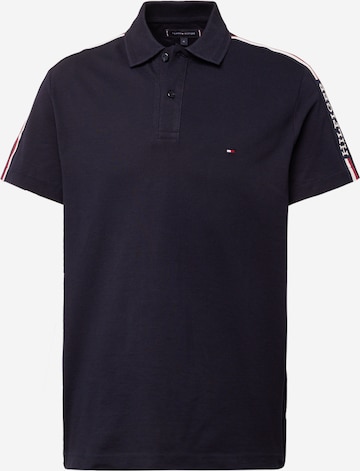 TOMMY HILFIGER T-shirt i blå: framsida