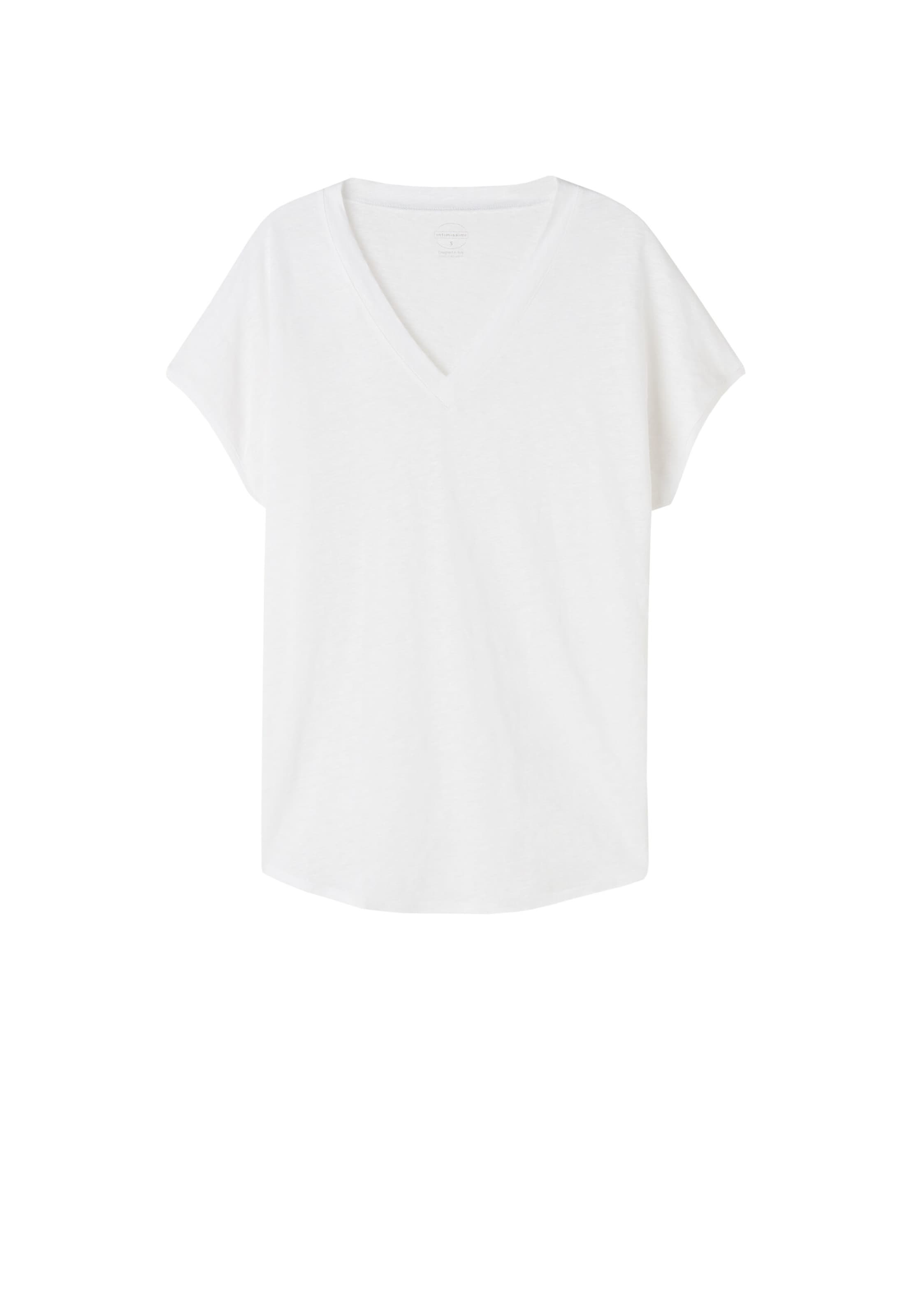 INTIMISSIMI Shirt in White: front