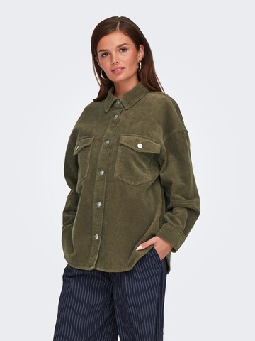 ONLY Blouse 'ONLTIGGY' in Groen: voorkant