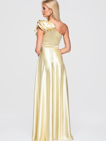 Ombre Evening dress in Yellow