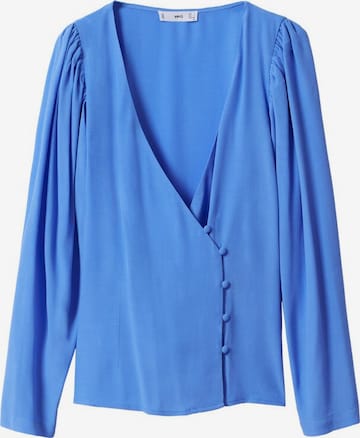 Camicia da donna 'Carol' di MANGO in blu: frontale