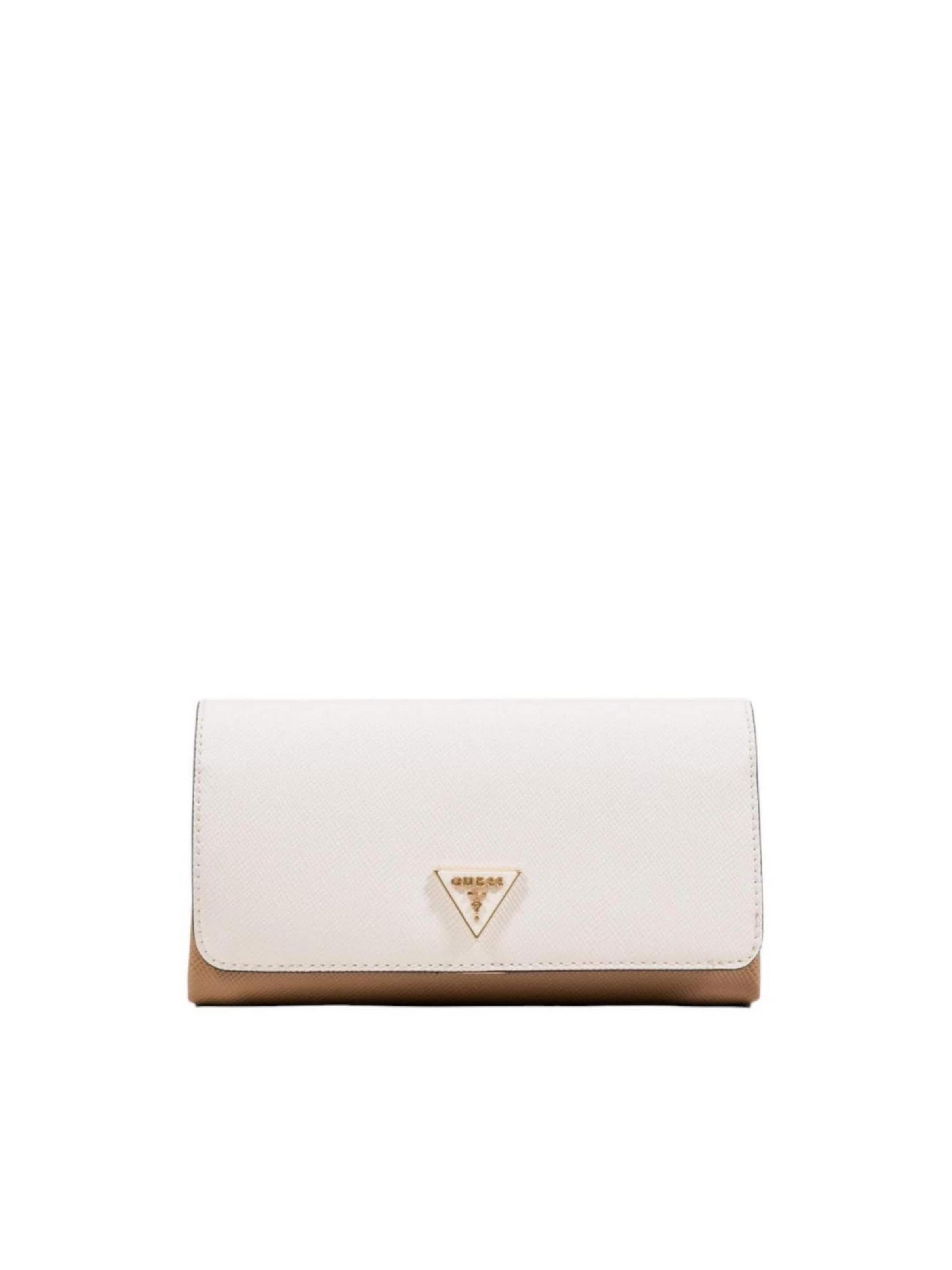 GUESS - Bolso saco 'NOELLE II XBODY FLAP ORGANIZER HWZG96 72750' en beige: frente