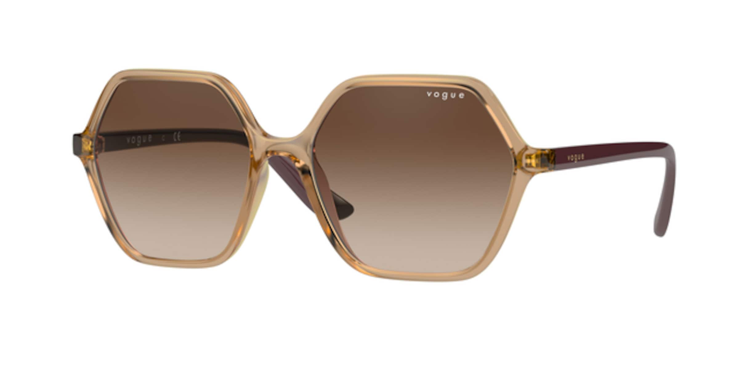 Occhiali da sole '0VO5361S' di VOGUE Eyewear in marrone: frontale