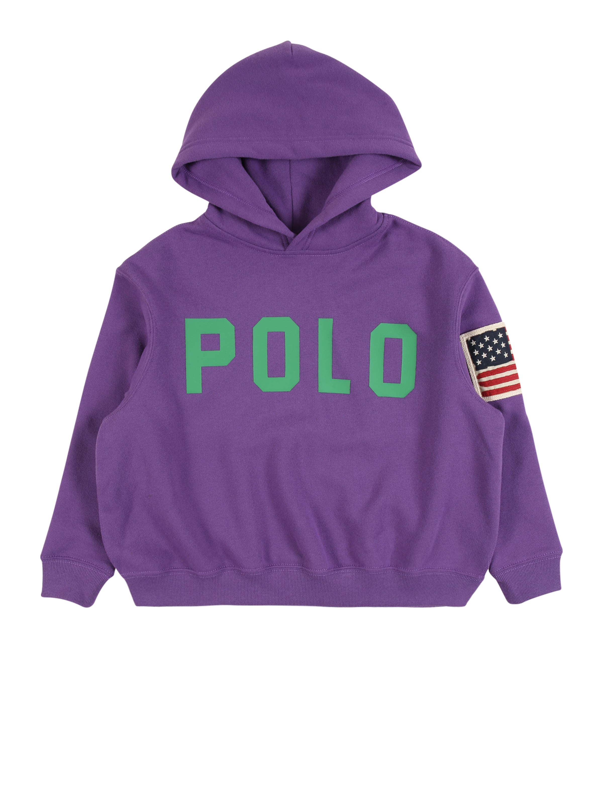 purple polo sweatshirt