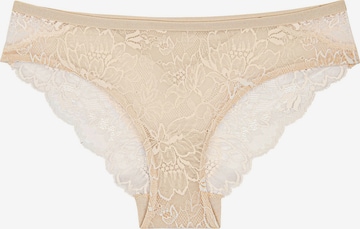 TRIUMPH Brasilslip ' Amourette Charm ' in Beige: Vorderseite