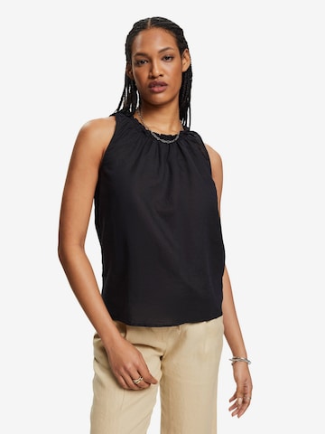 ESPRIT Blouse in Zwart: voorkant