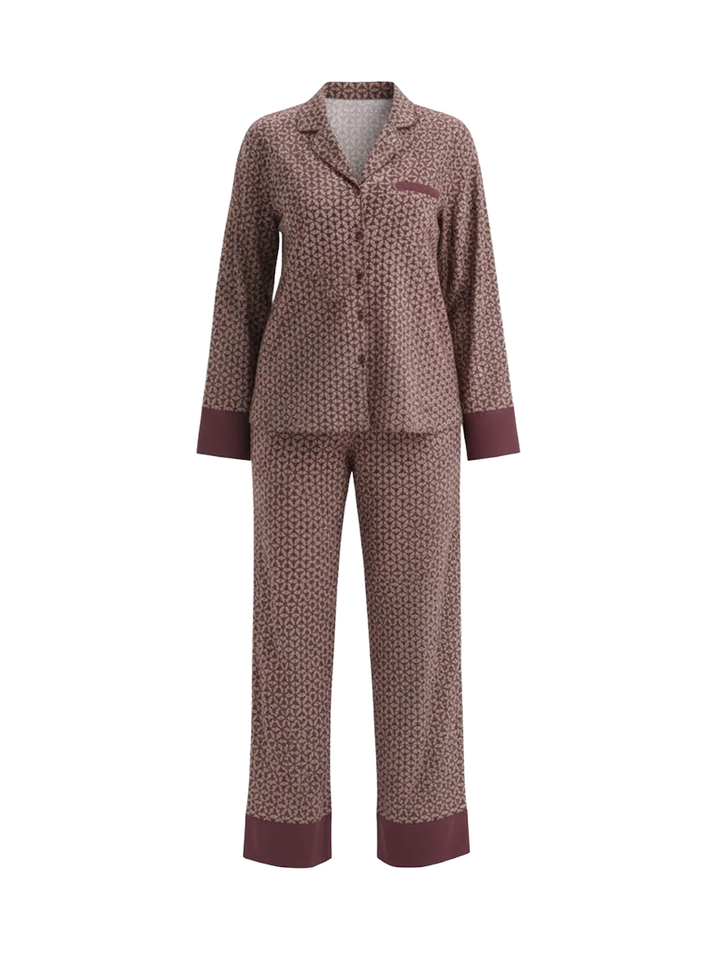 Dagi Pyžamo – fialová: přední strana