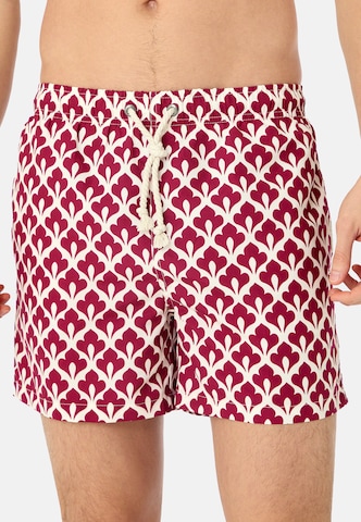 Gassa d'Amante Badeshorts 'Sanremo' in Rot