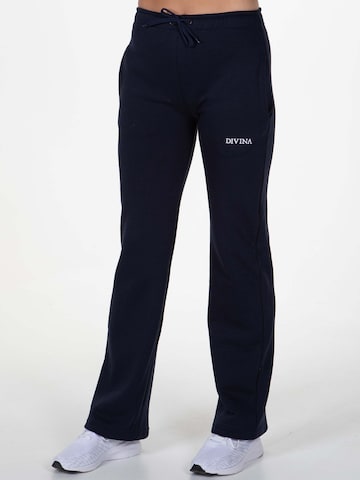 Loosefit Pantaloni 'Comfy' di Divina in blu
