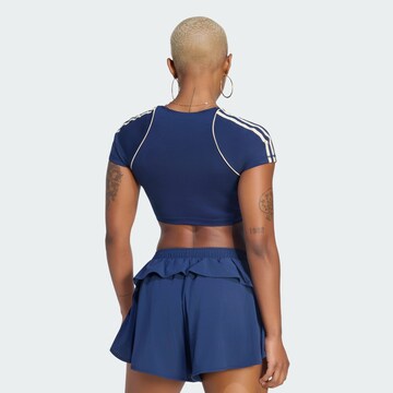 ADIDAS PERFORMANCE - Camisa funcionais 'Sst' em azul