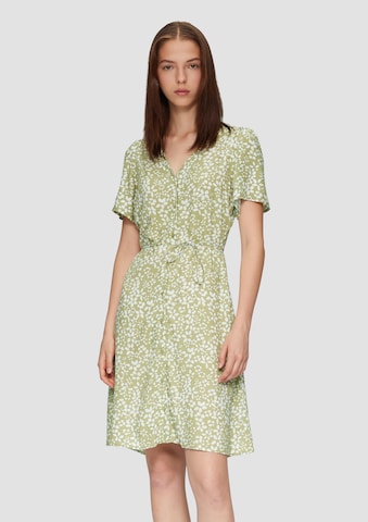 QS Kleid in Grün: Vorderseite