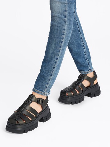 Tommy Jeans Sandal in Black