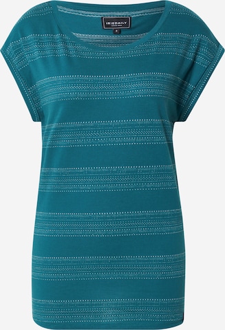 Iriedaily Shirt 'Neila' in Blauw: voorkant