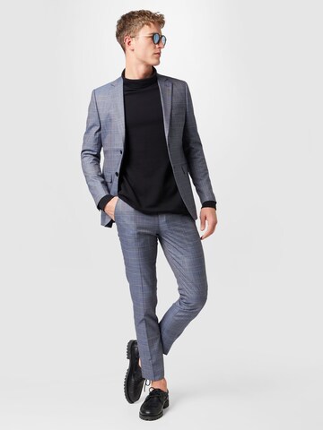 BURTON MENSWEAR LONDON Regular Костюм в синьо