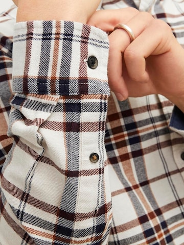 Regular fit Camicia 'JJECLASSIC' di JACK & JONES in beige