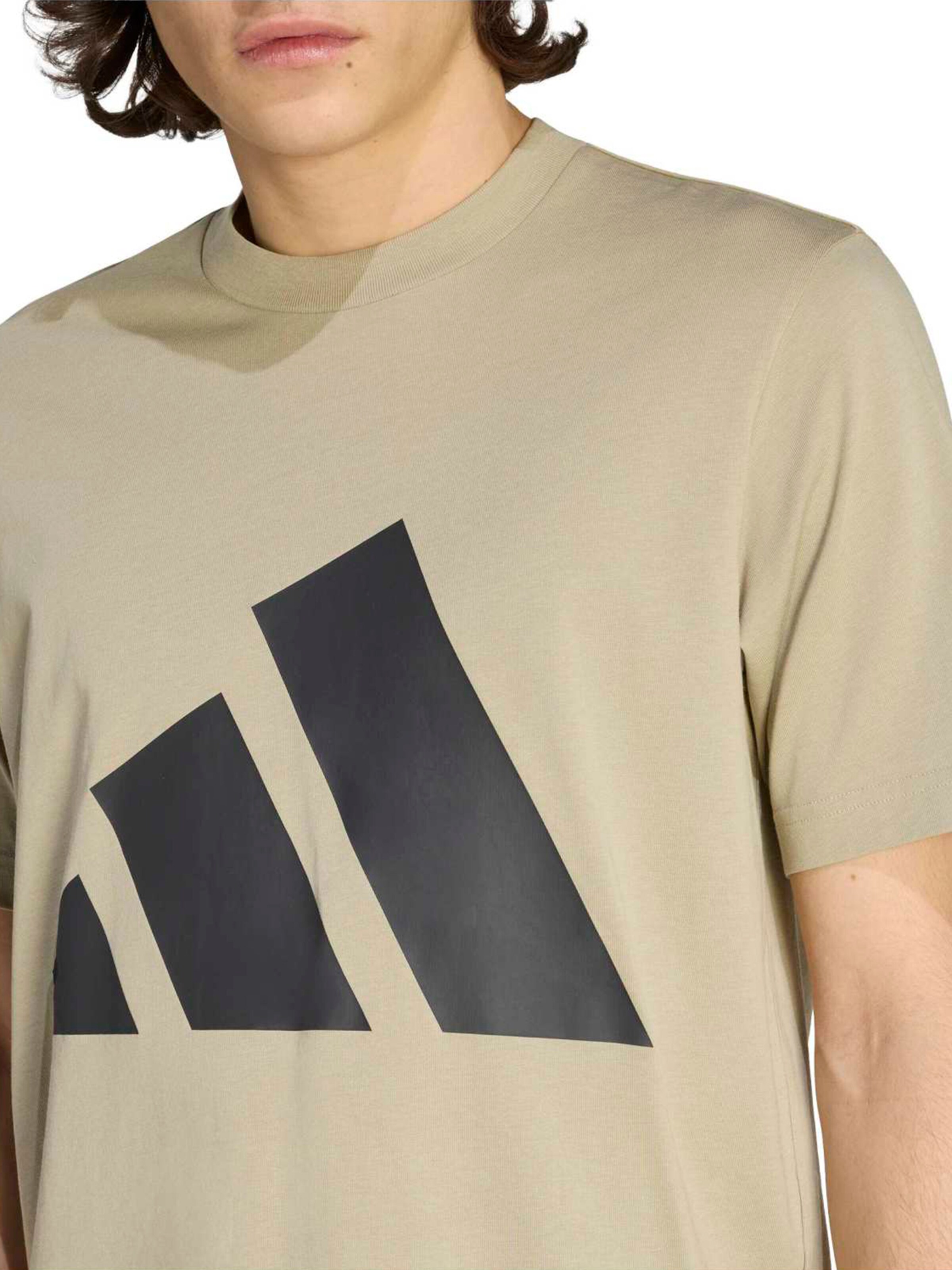 ADIDAS SPORTSWEAR Λειτουργικό μπλουζάκι 'Essentials' σε πράσινο