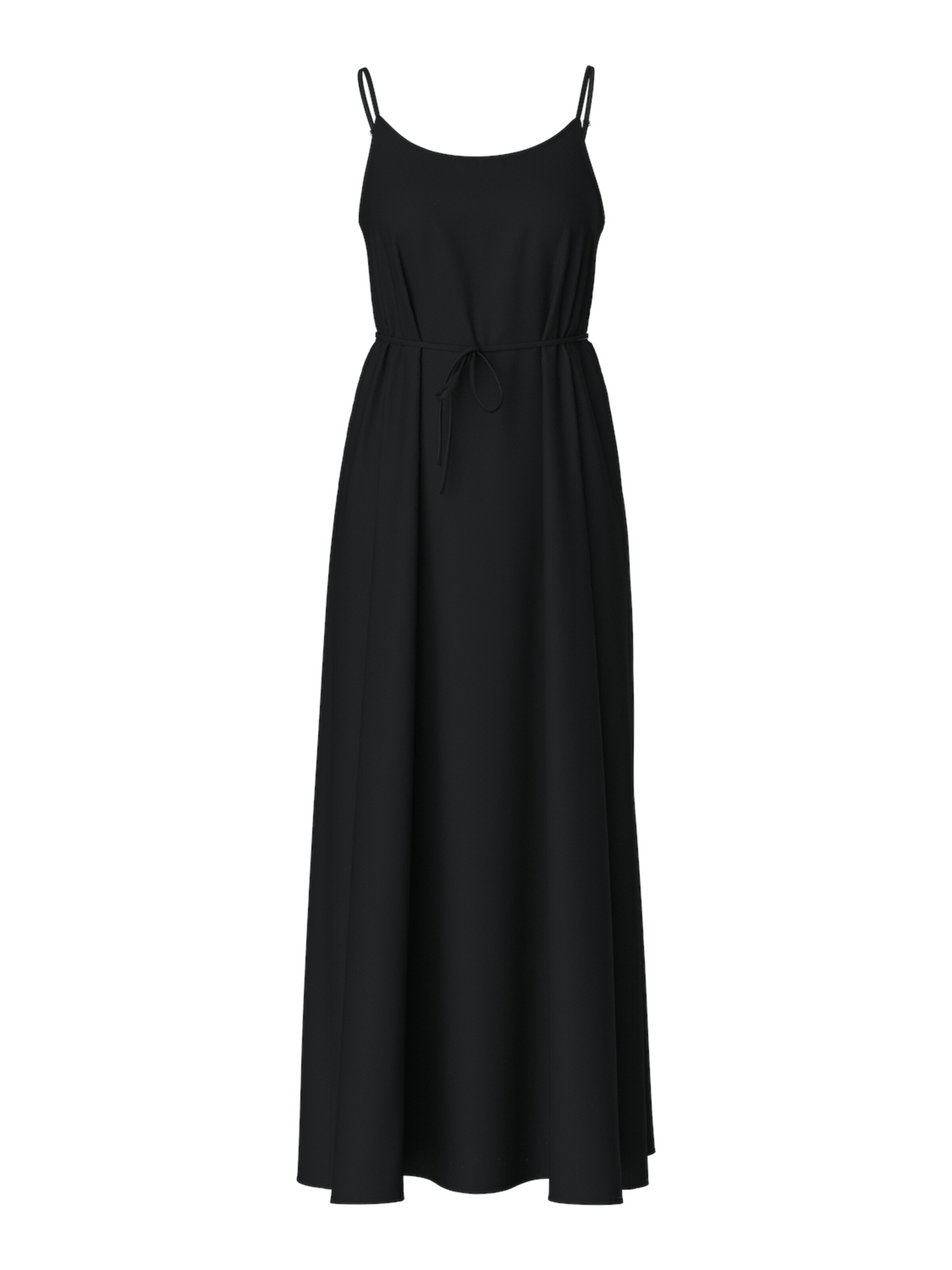 PIECES Jurk 'PCFRANAN' in Zwart: voorkant