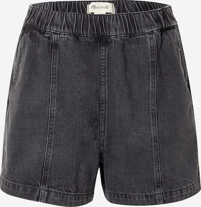 Madewell Shorts in black denim, Produktansicht