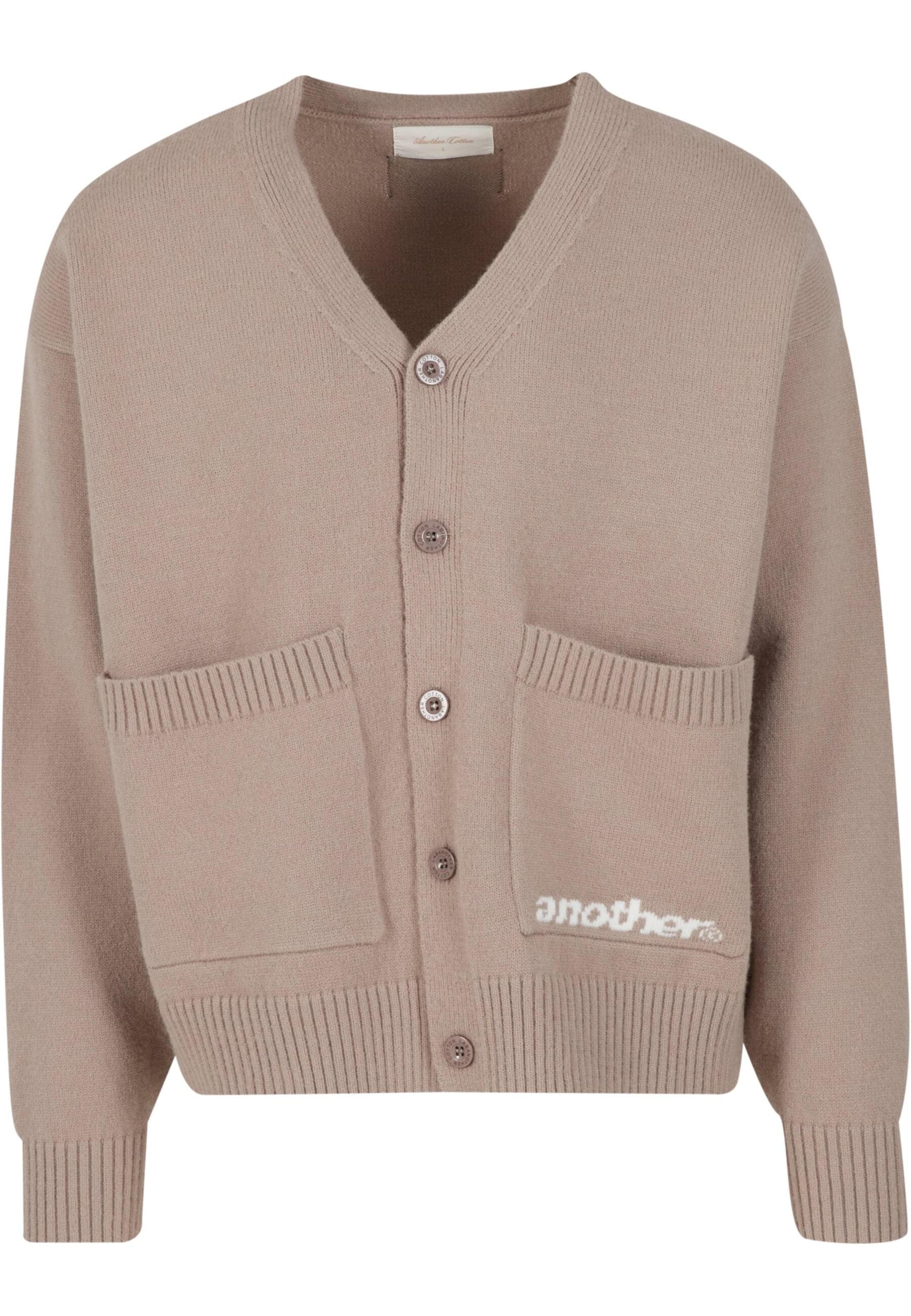 Another Cotton Lab - Cárdigan en beige: frente