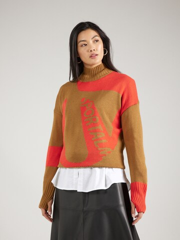 Sportalm Kitzbühel Sweater 'Fatima' in Brown: front