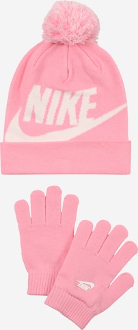 Nike Sportswear Set 'SWOOSH ' i rosa: framsida