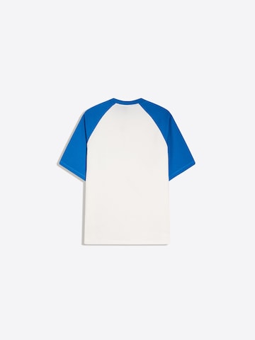 T-Shirt Bershka en bleu