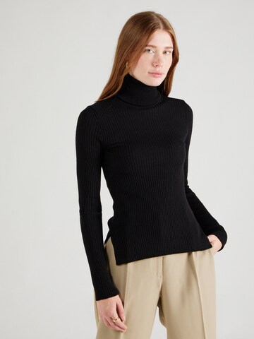 IVY OAK Sweater 'KARO' in Black: front