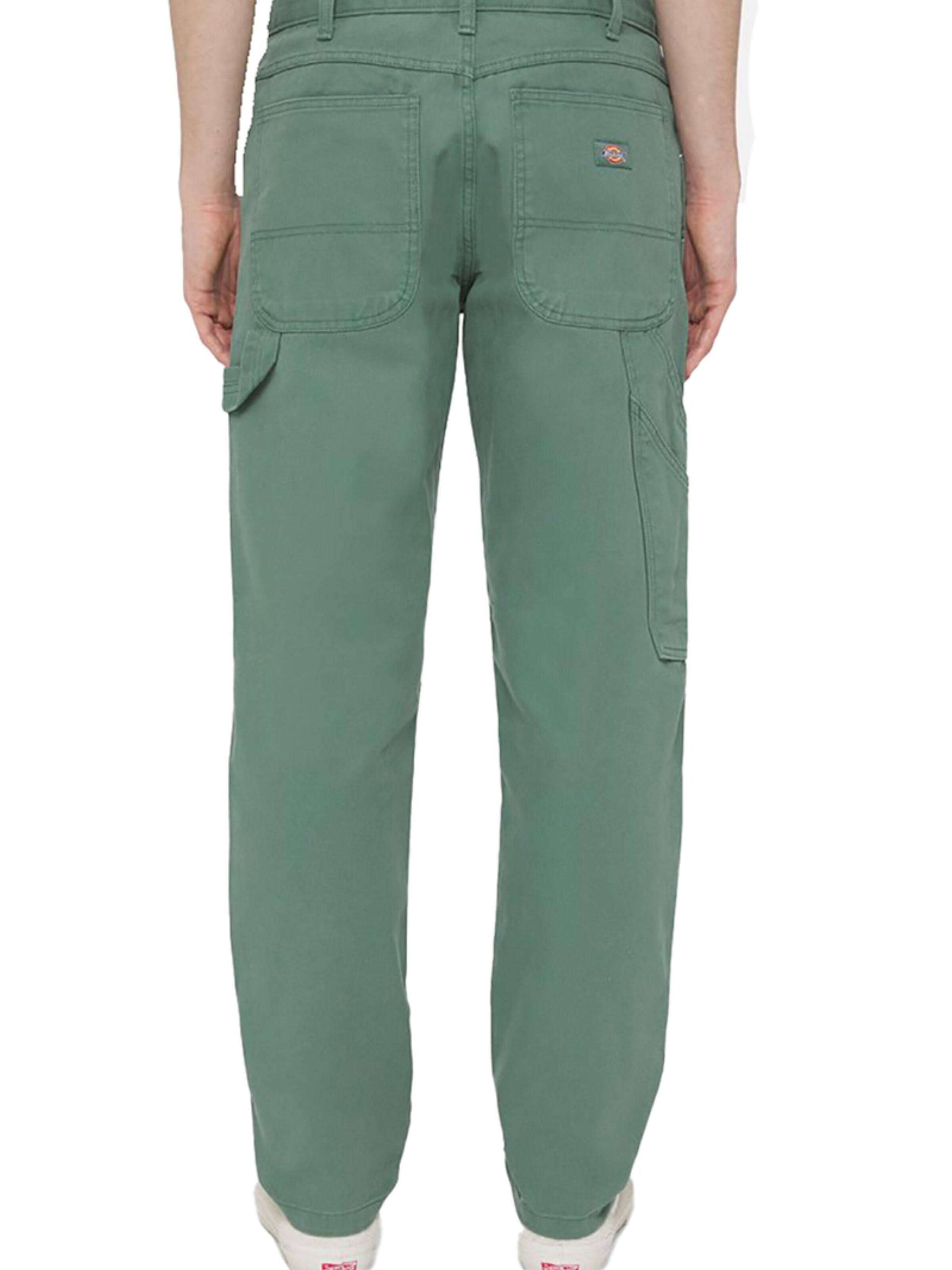 DICKIES Regular Hose 'Duck Canvas Carpenter'‌‌‌‌‌ in Grün