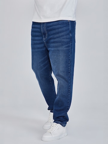 Regular Jean SikSilk en bleu : devant