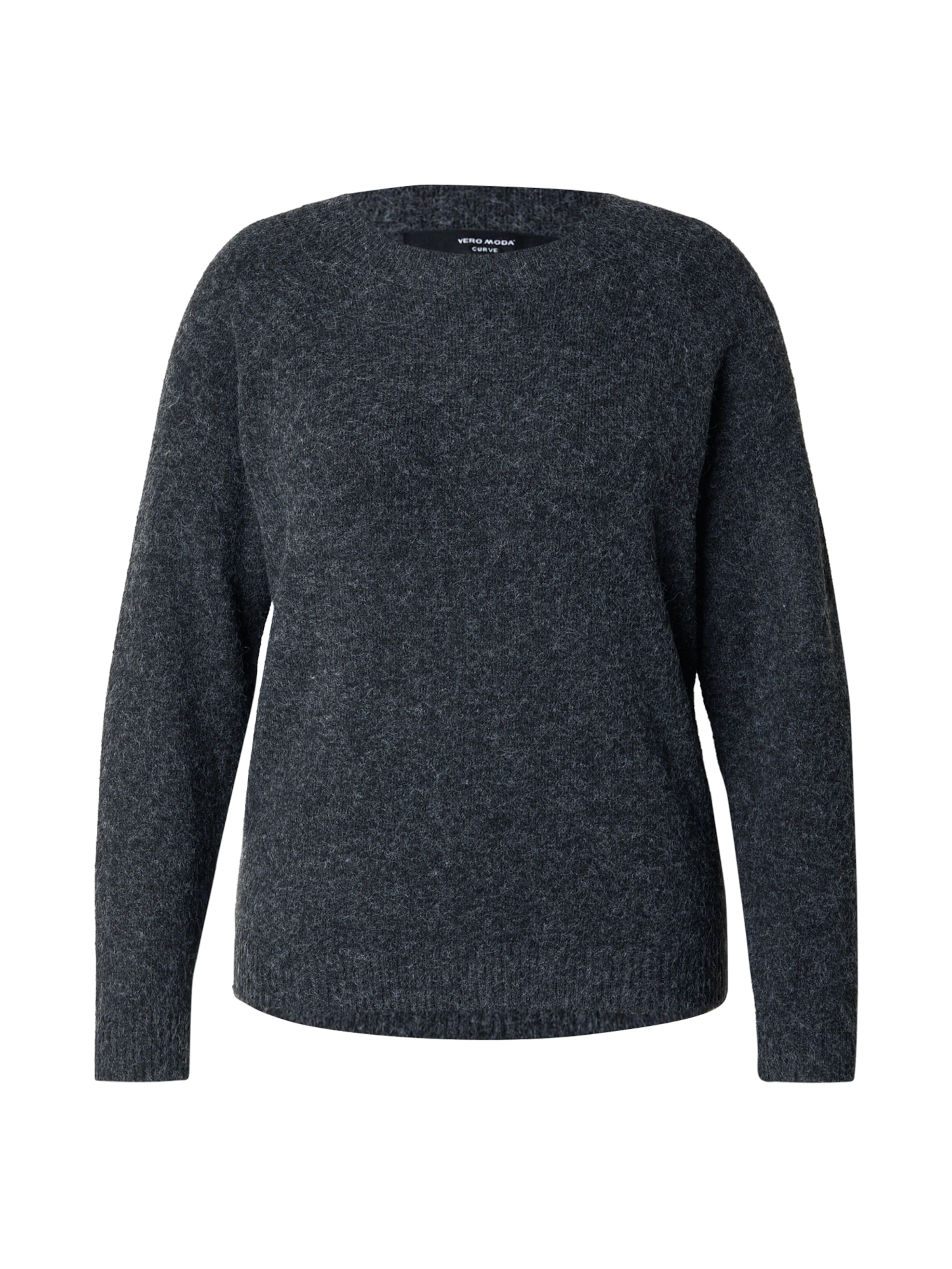 Vero Moda Curve Sweater 'VMCDOFFY' in Black: front