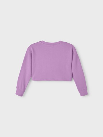 NAME IT Sweatshirt 'VANITA' i lilla