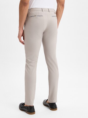 bugatti Slim fit Chino trousers ' ' in Beige
