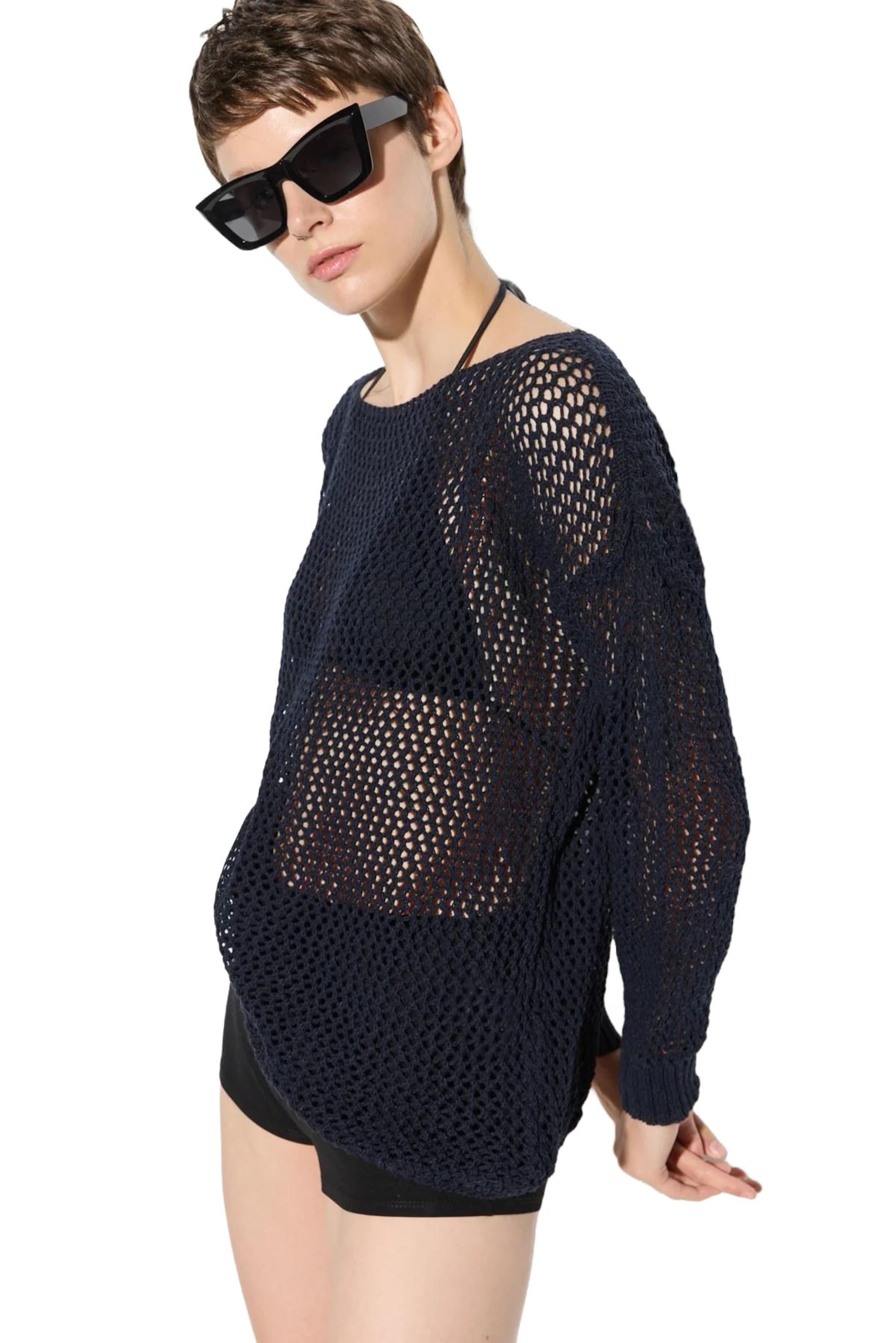 No Matter What Pullover in Schwarz