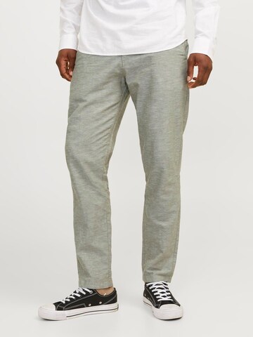 Regular Pantalon chino 'ACE SUMMER' JACK & JONES en vert : devant